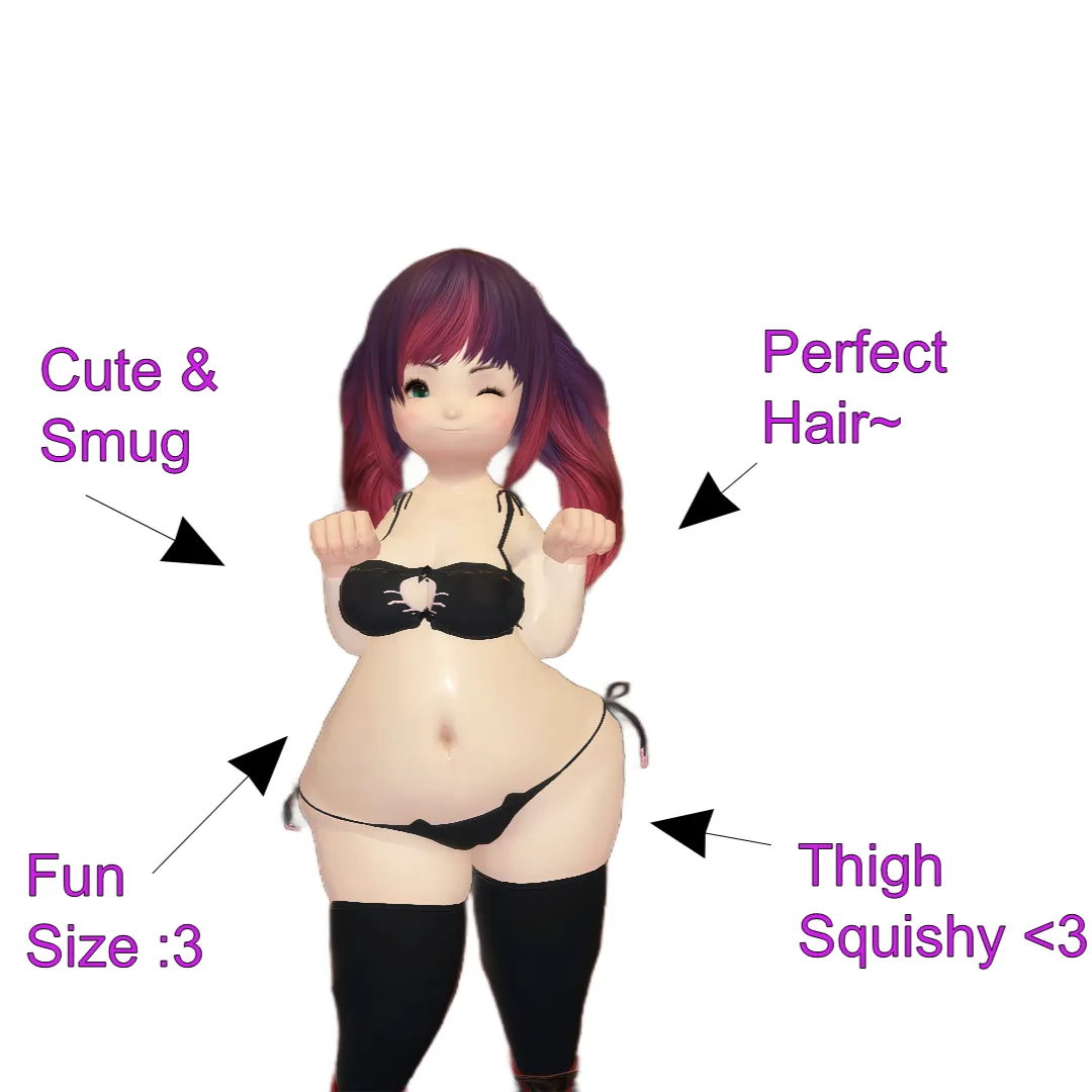 An Perfect Lalafell woman~💜 (LuluStarlight)