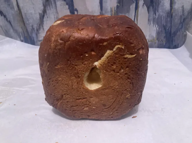 Baked a loaf a bread using my cum should I fill some more?