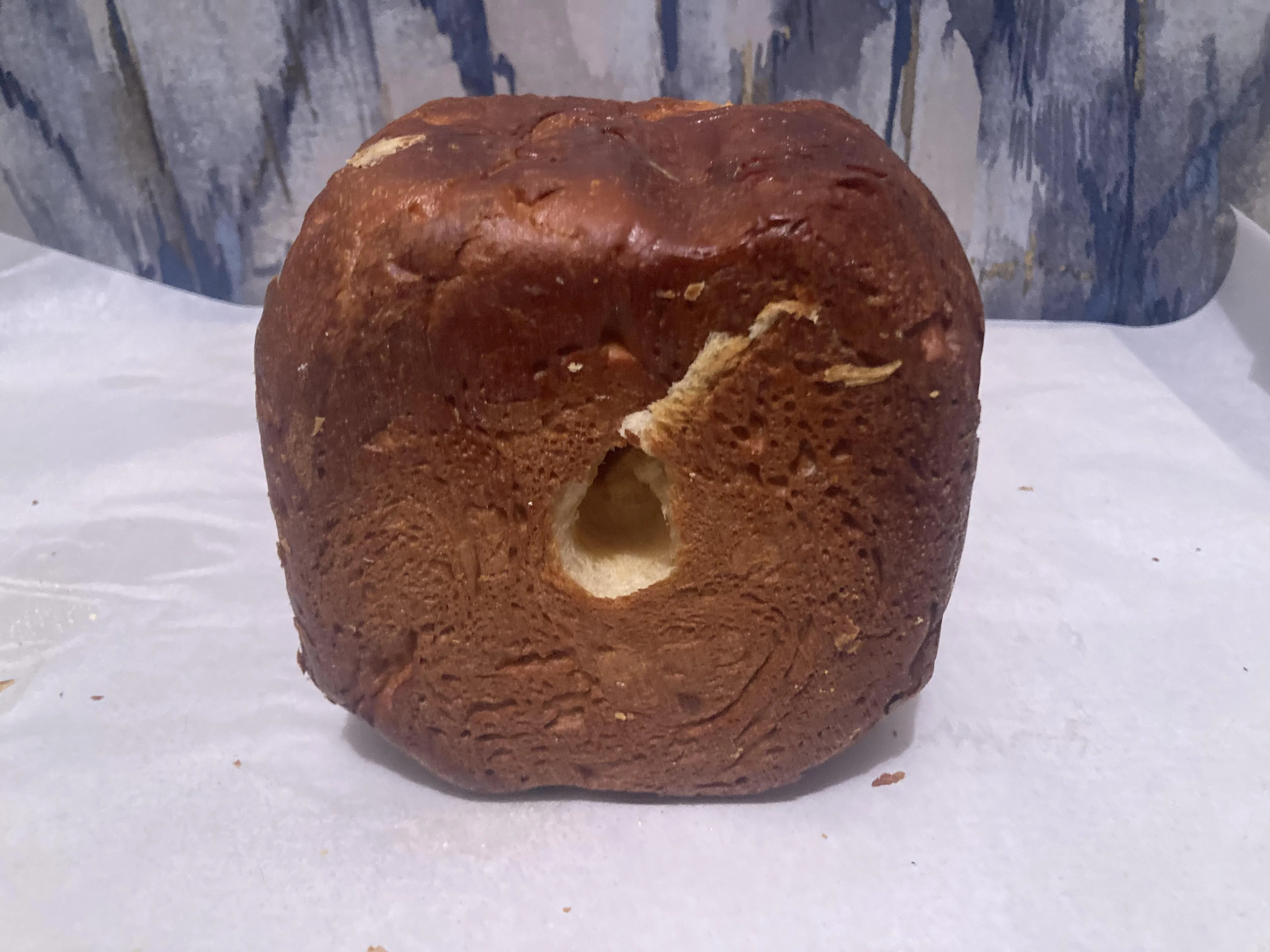 Baked a loaf a bread using my cum should I fill some more?