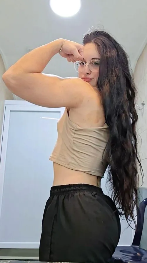 Did you think mommy wouldn't notice you staring?