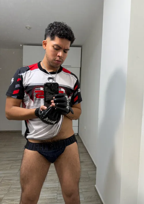 THE CAGE IS WHERE I BREAK YOU AND I MAKE YOU ASK FOR MORE DICK WITH MMA FLAVOR