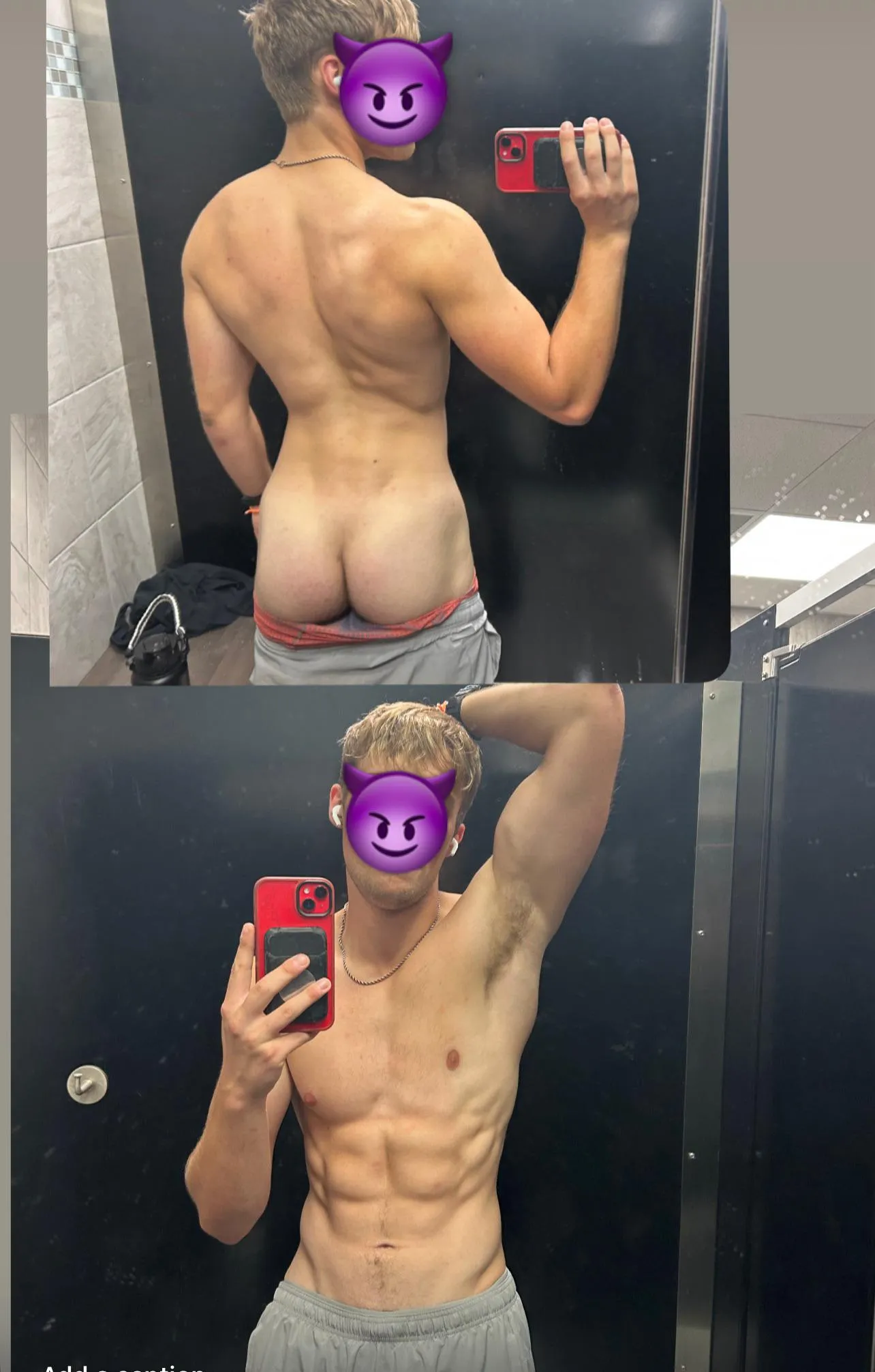 Thick college soccer player