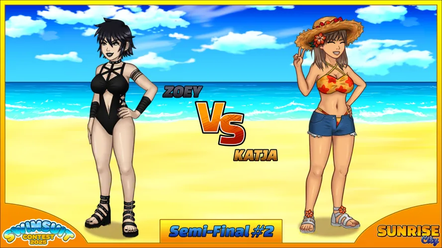 Zoey VS Katja - Sunrise City