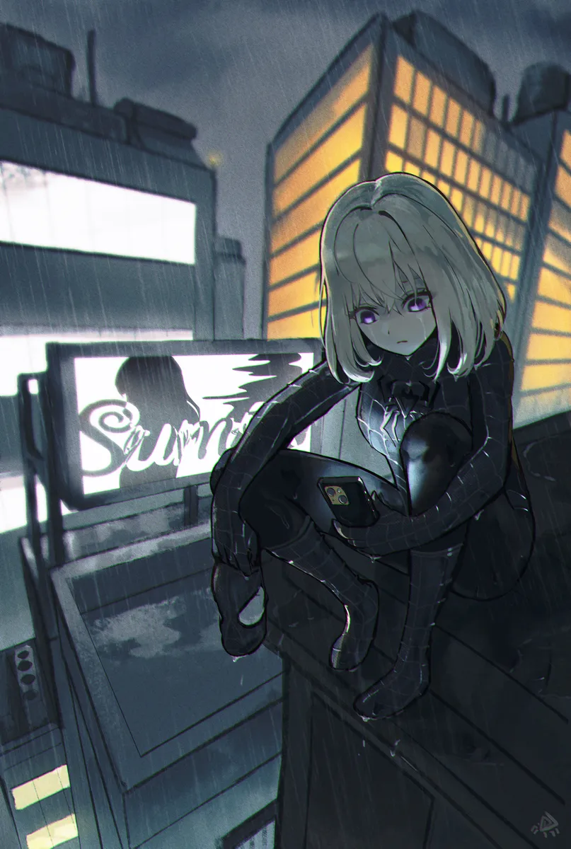 染黑的蛛丝 by KAMISA