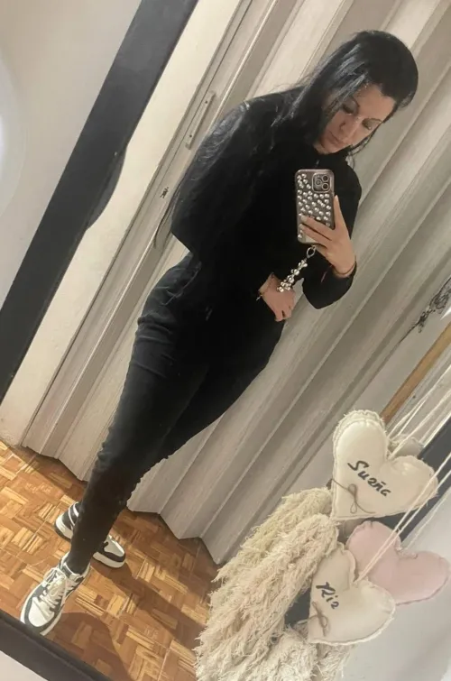 Always dressed in black