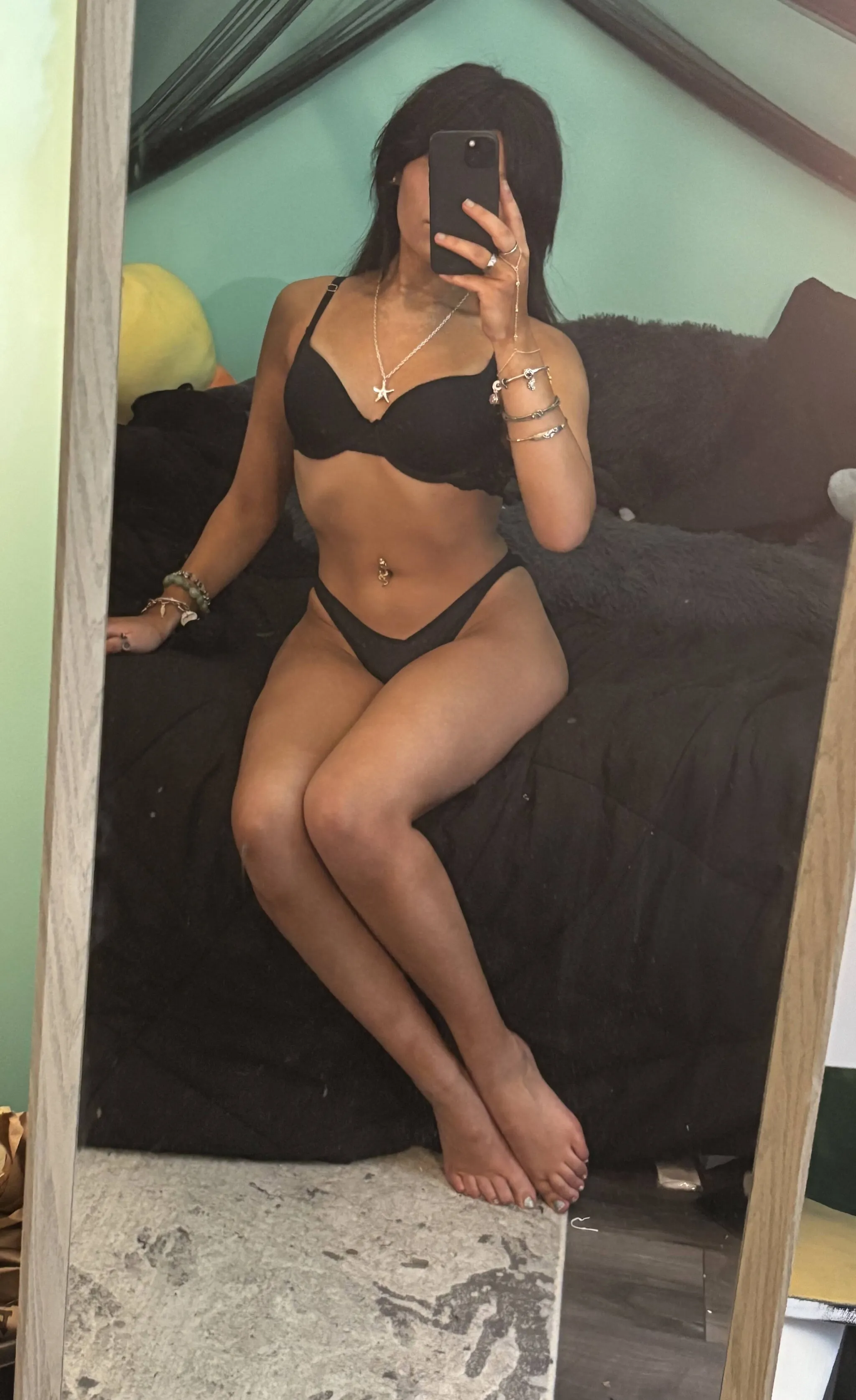 Black makes me feel even naughtier.