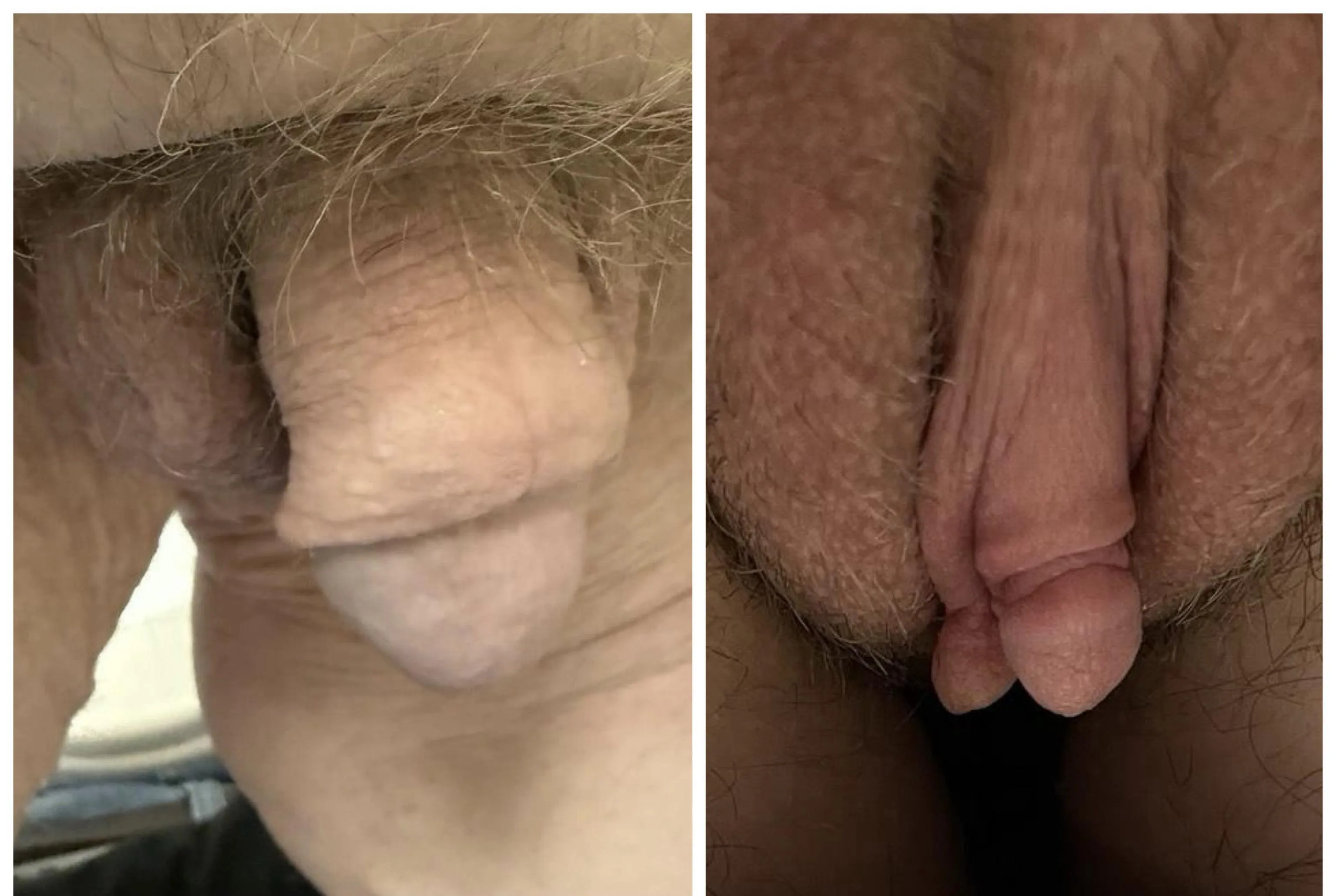 Hanging side by side