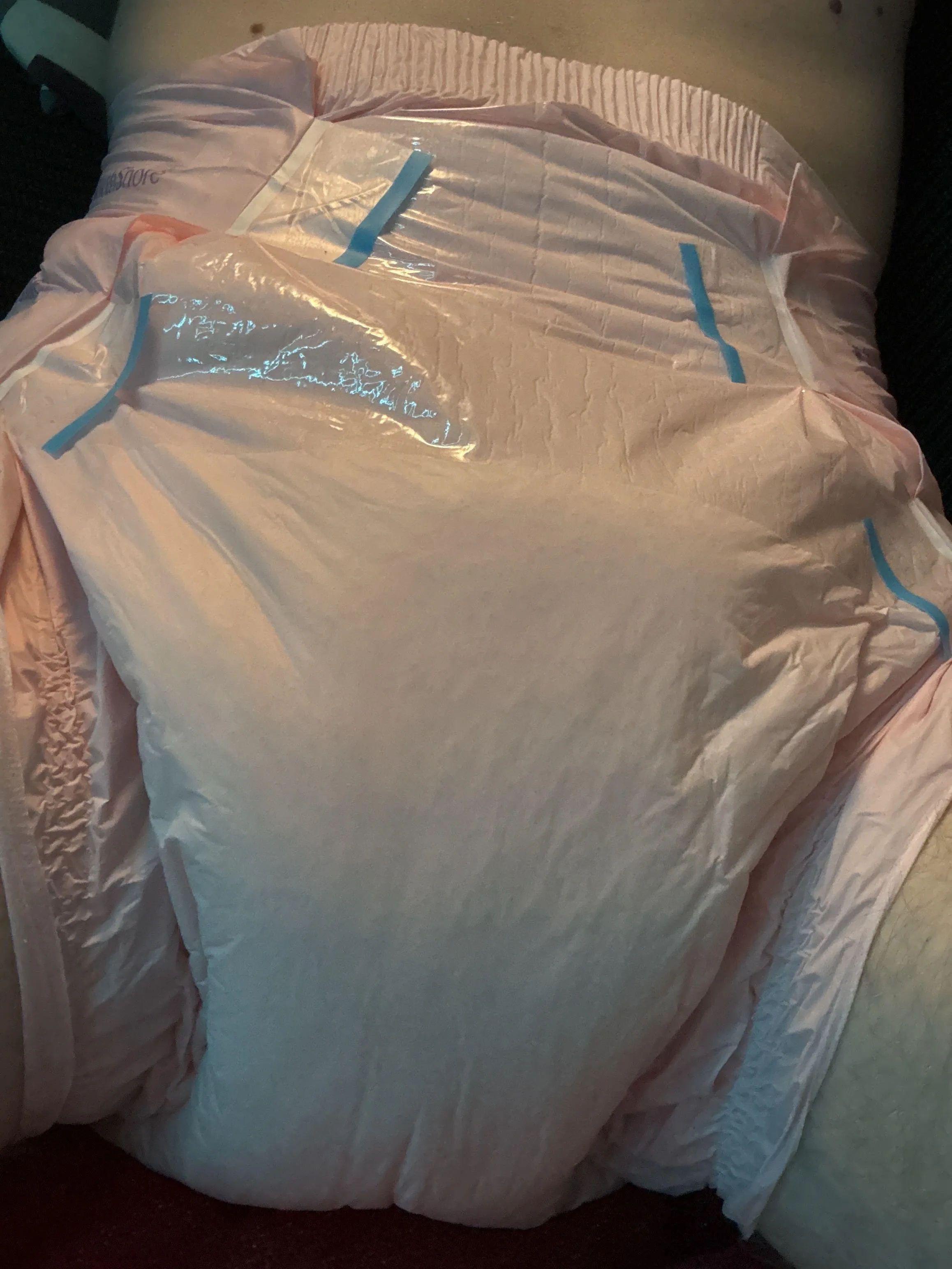 I am not a sissy! …It’s just pink because… because they were out of blue ones!