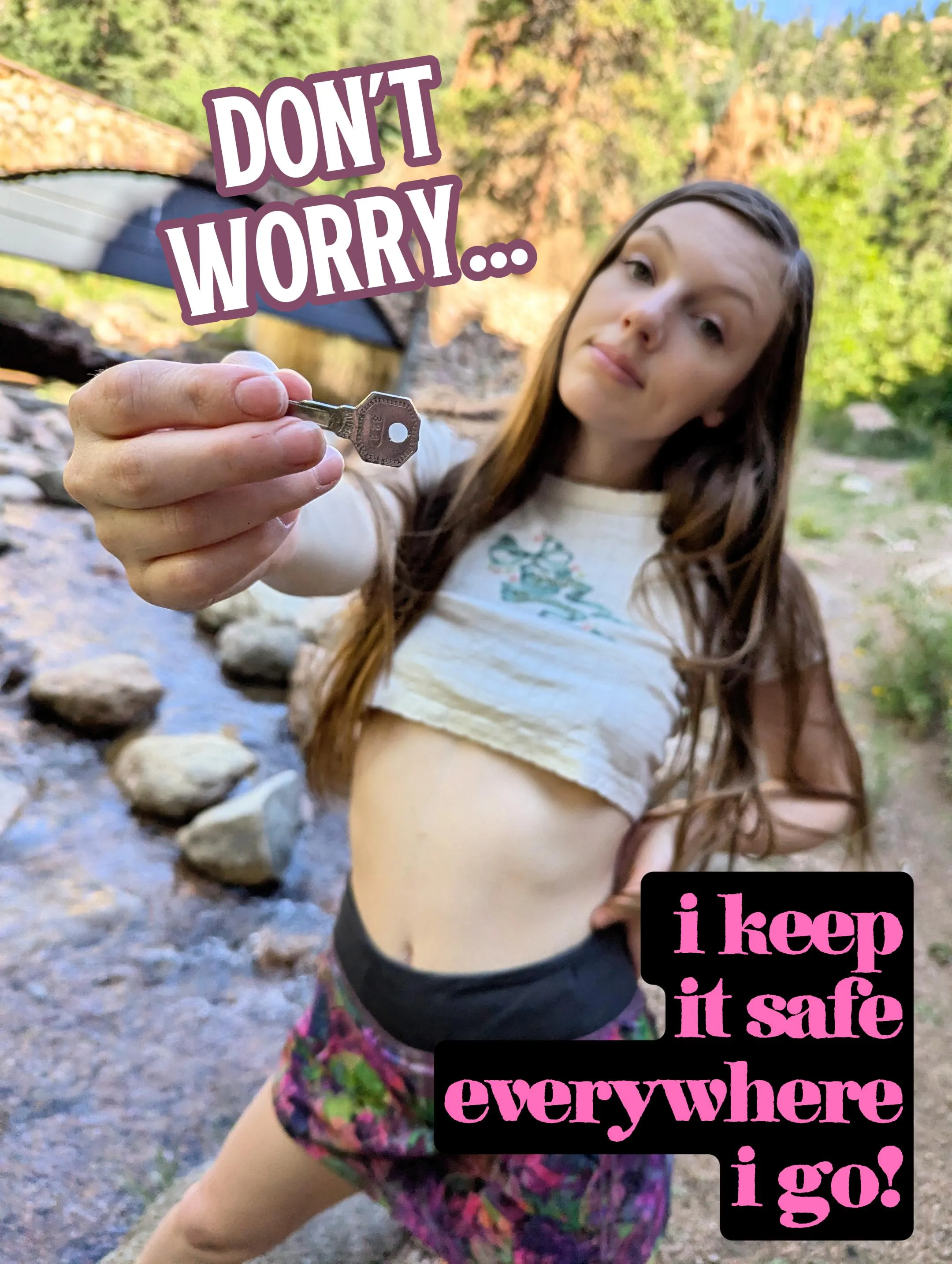 i should get a lanyard or something i suppose 😘