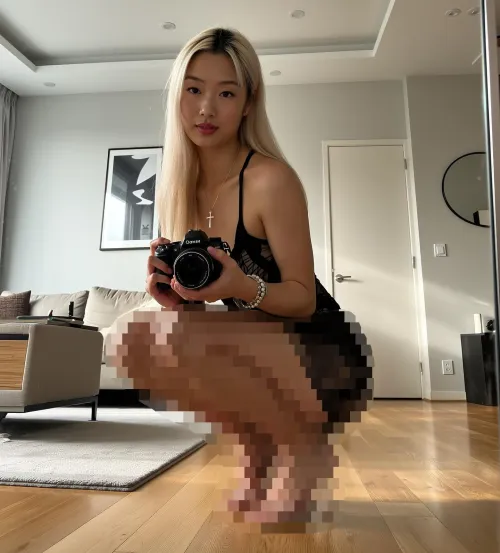 Let me take some humiliating pics of you...I need something to use against you when you misbehave!