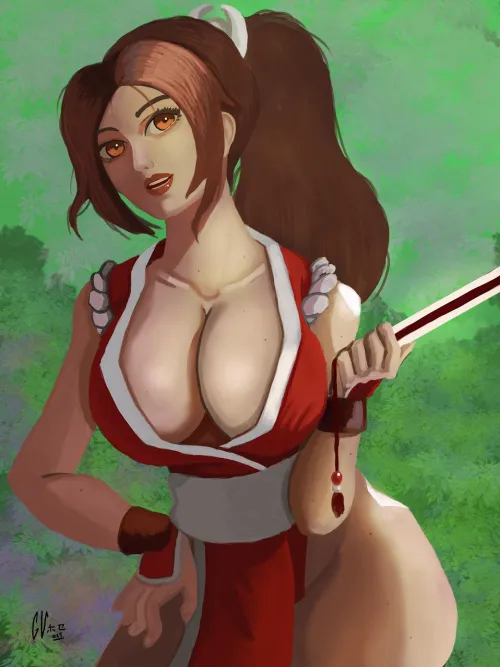 Mai Shiranui fanart by Me