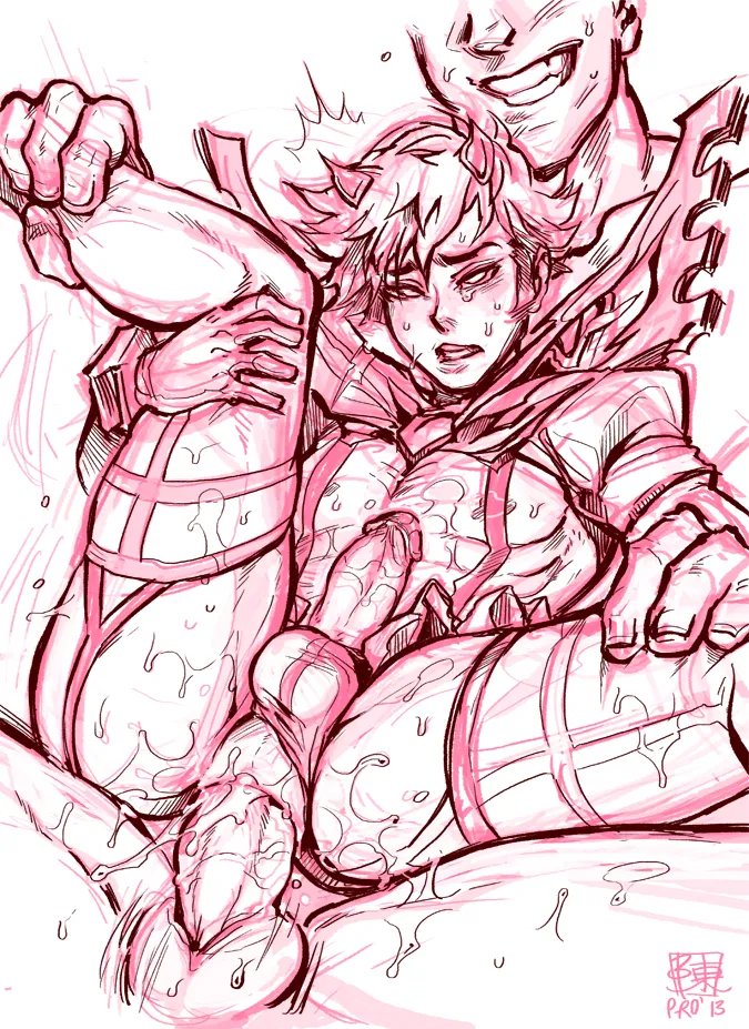 Male Ryuko gets fucked (P-R0)