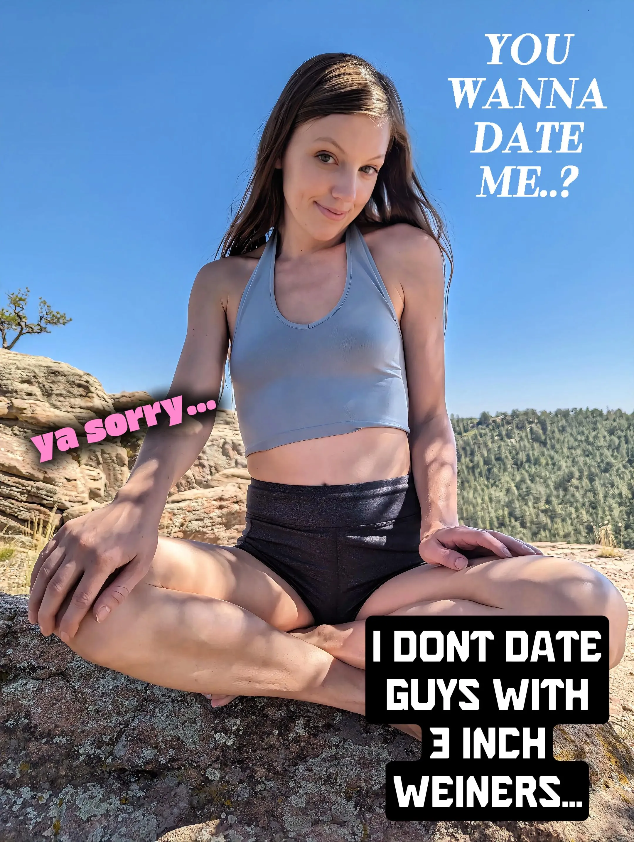 you are cute and all 😈😈😈 BUT