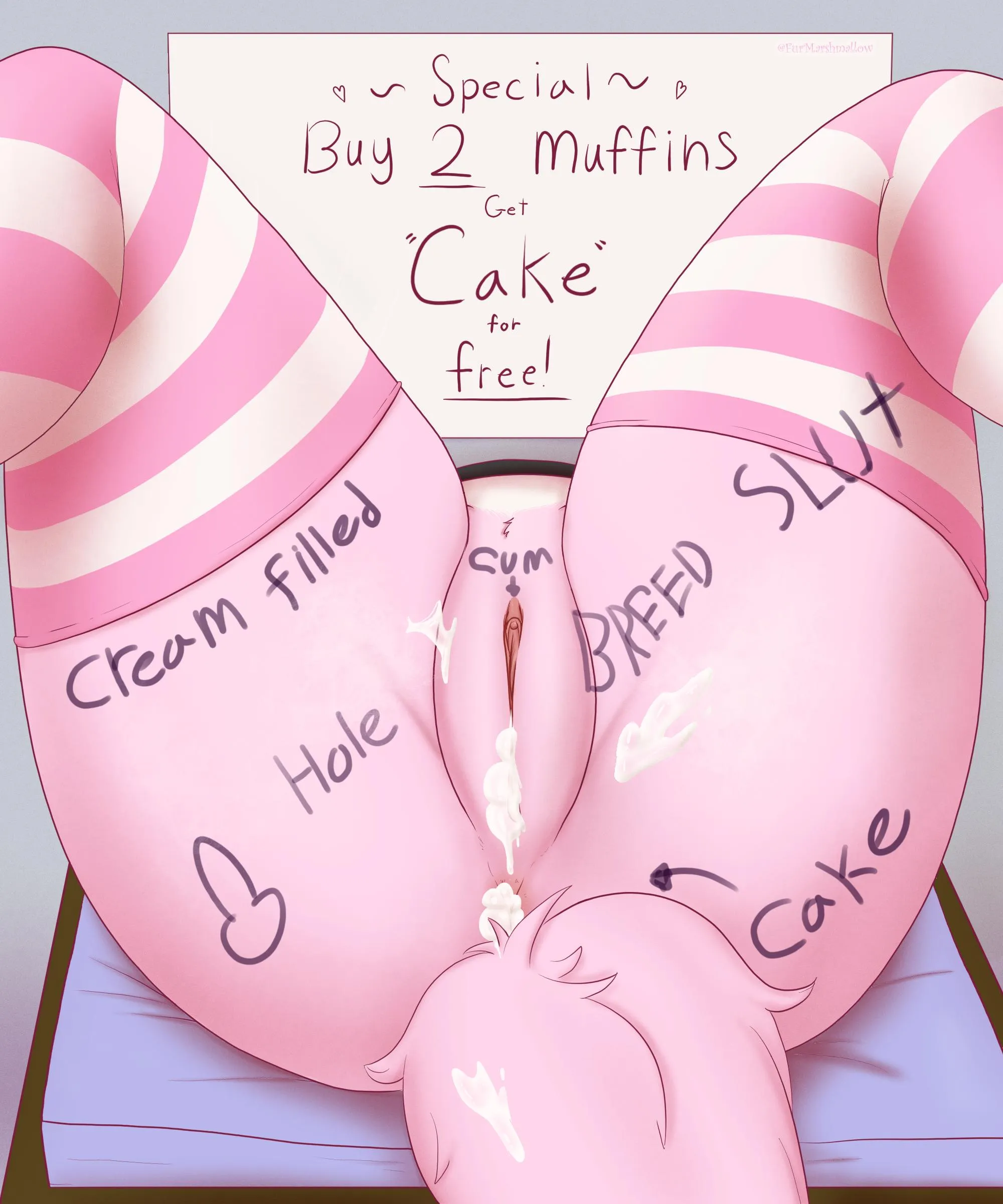[F] Well I guess I'm buying some muffins (artmarshmallow)
