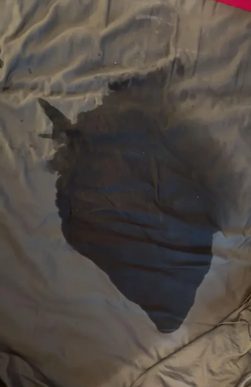 Puddle after multiple squirts