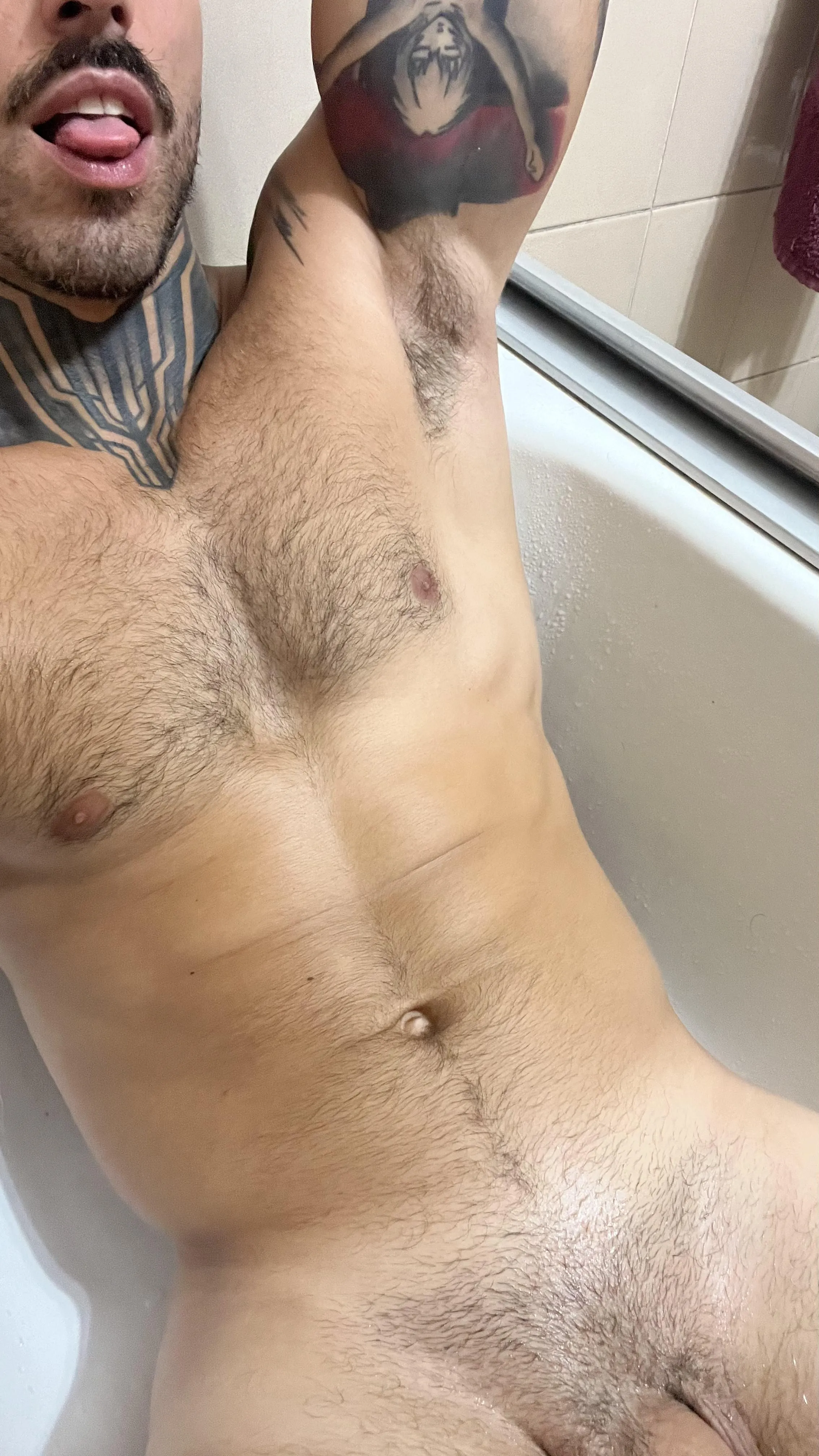 wanna smell before i bath?