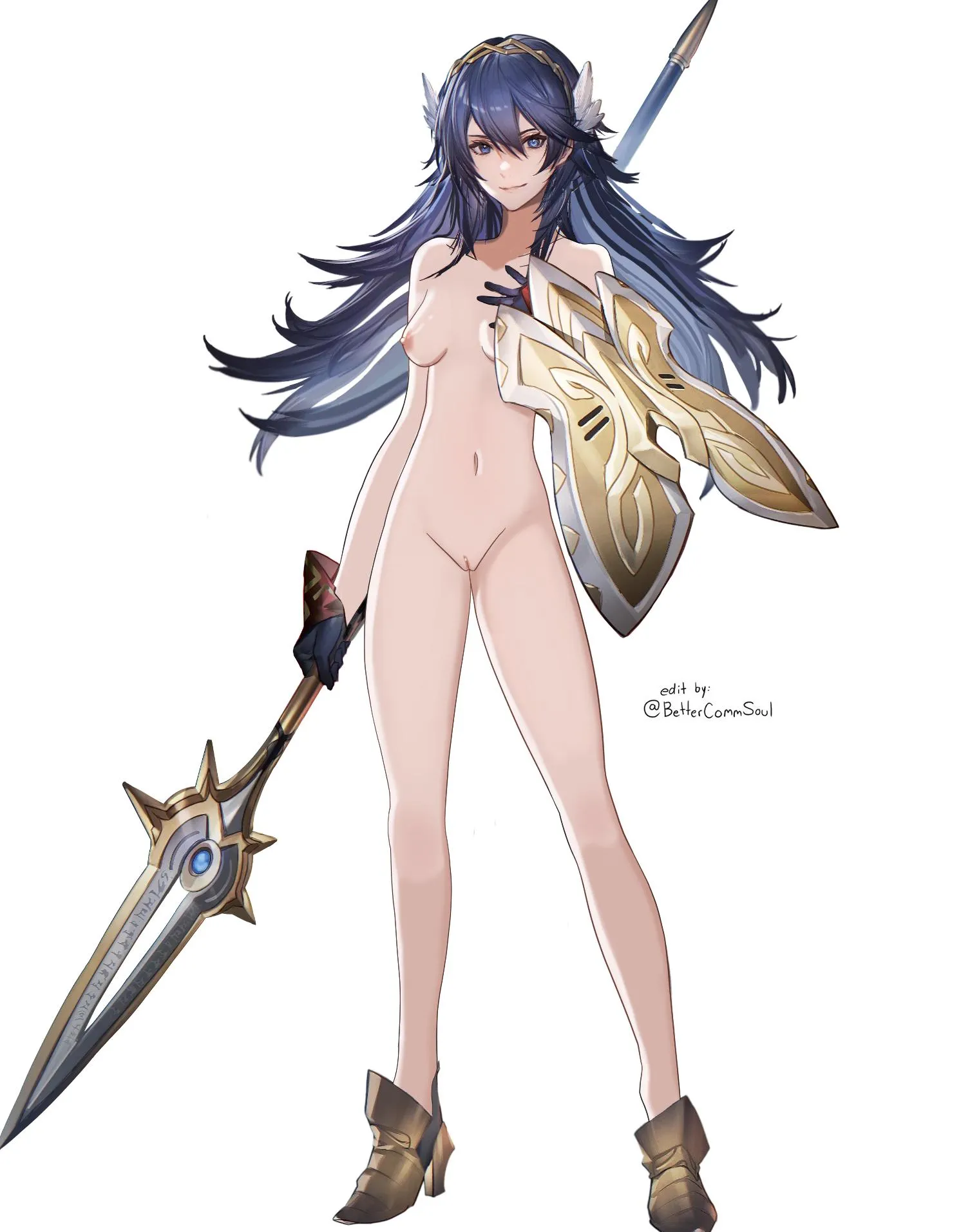 Brave Lucina edits (+all poses on X @BetterCommSoul)