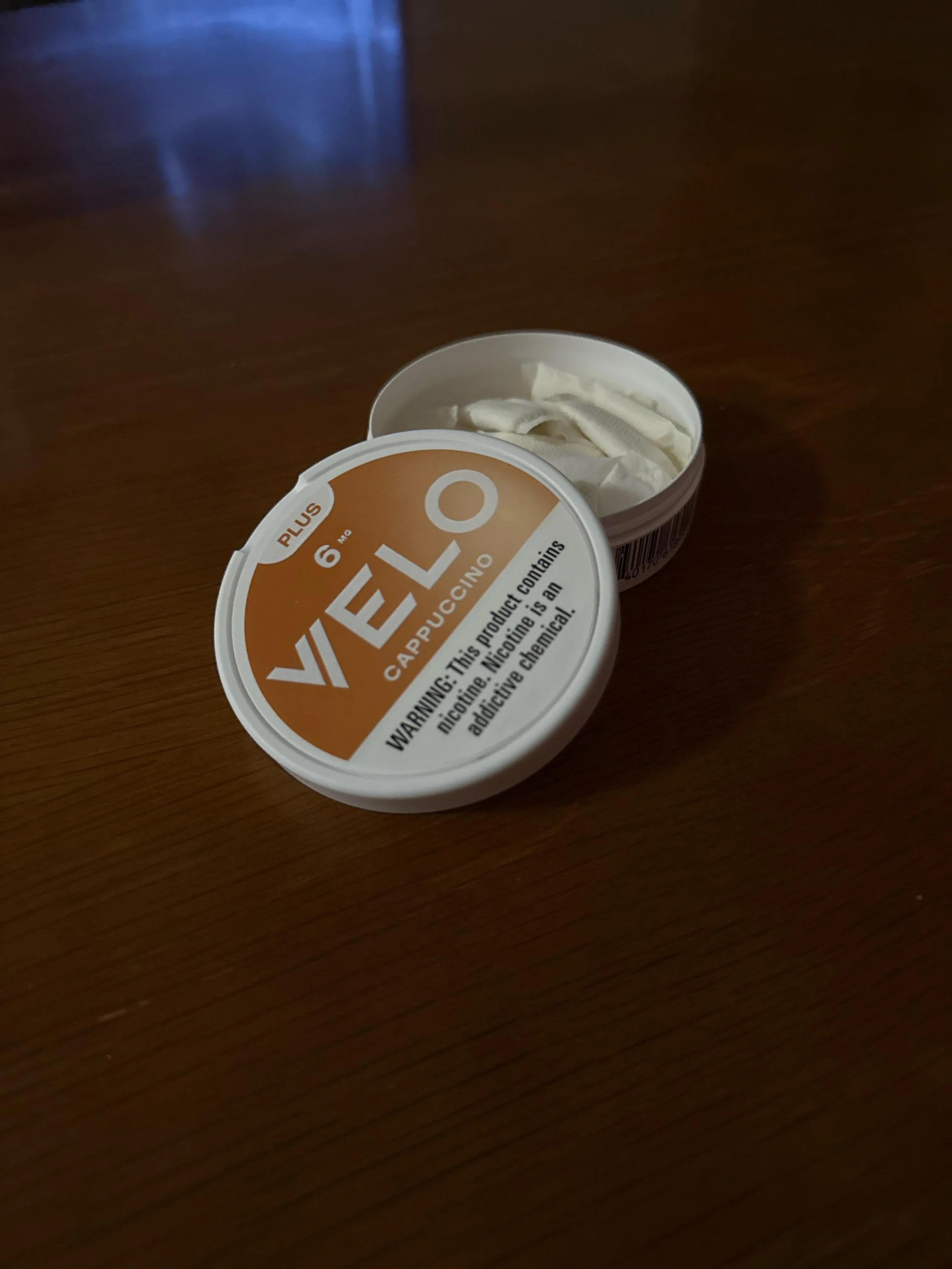 Couldn’t find the Tropical Heat, but found a pack of the Velo Plus Cappuccino in the wild!