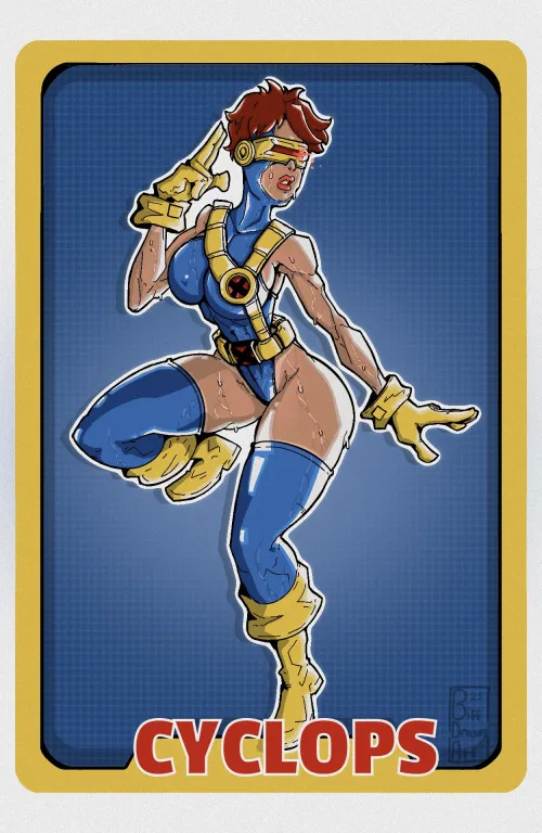 Fem Cyclops Ero-Art (@biffdrawsart)