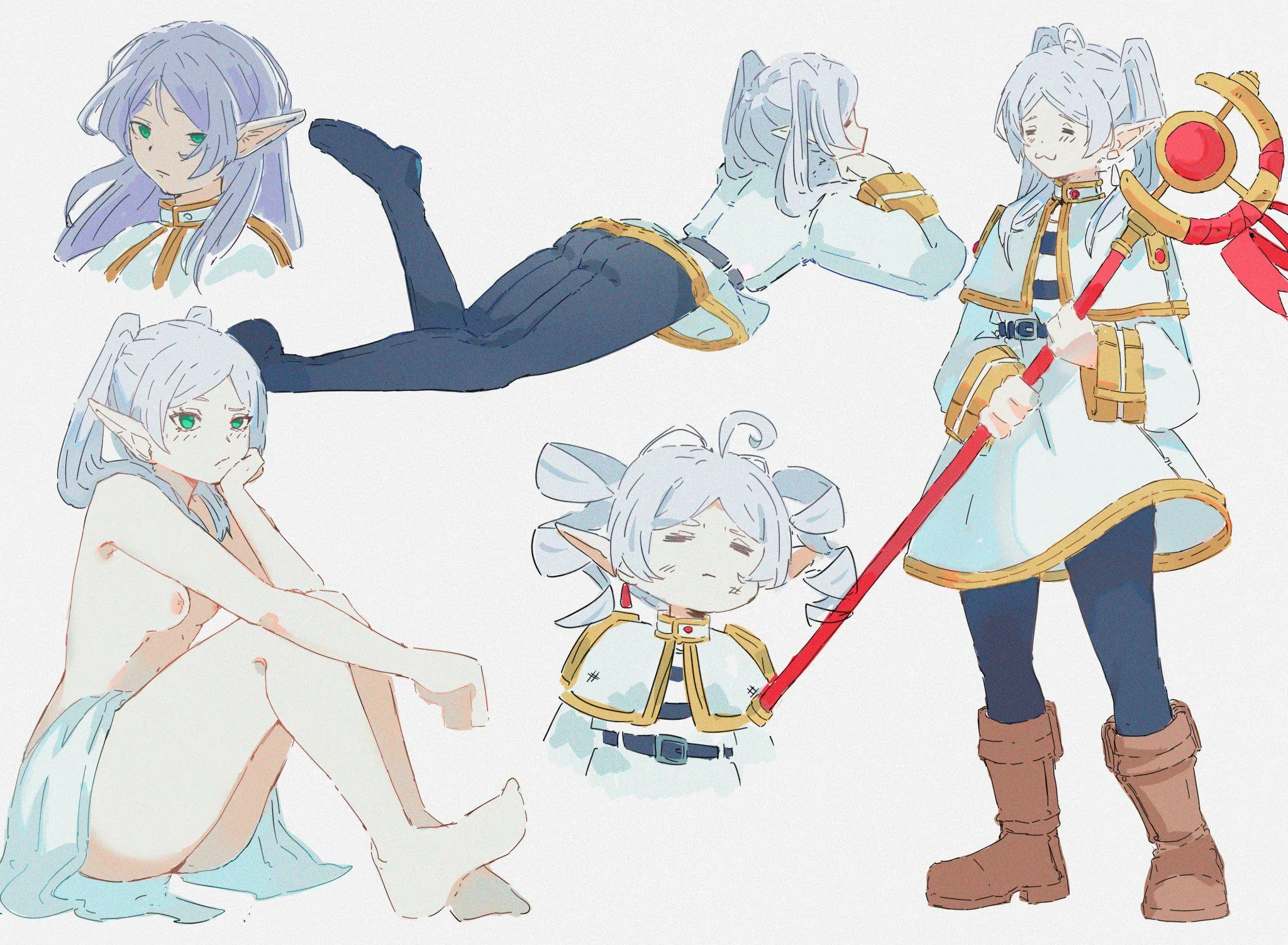 Frieren sheet (@lucy_mel0)