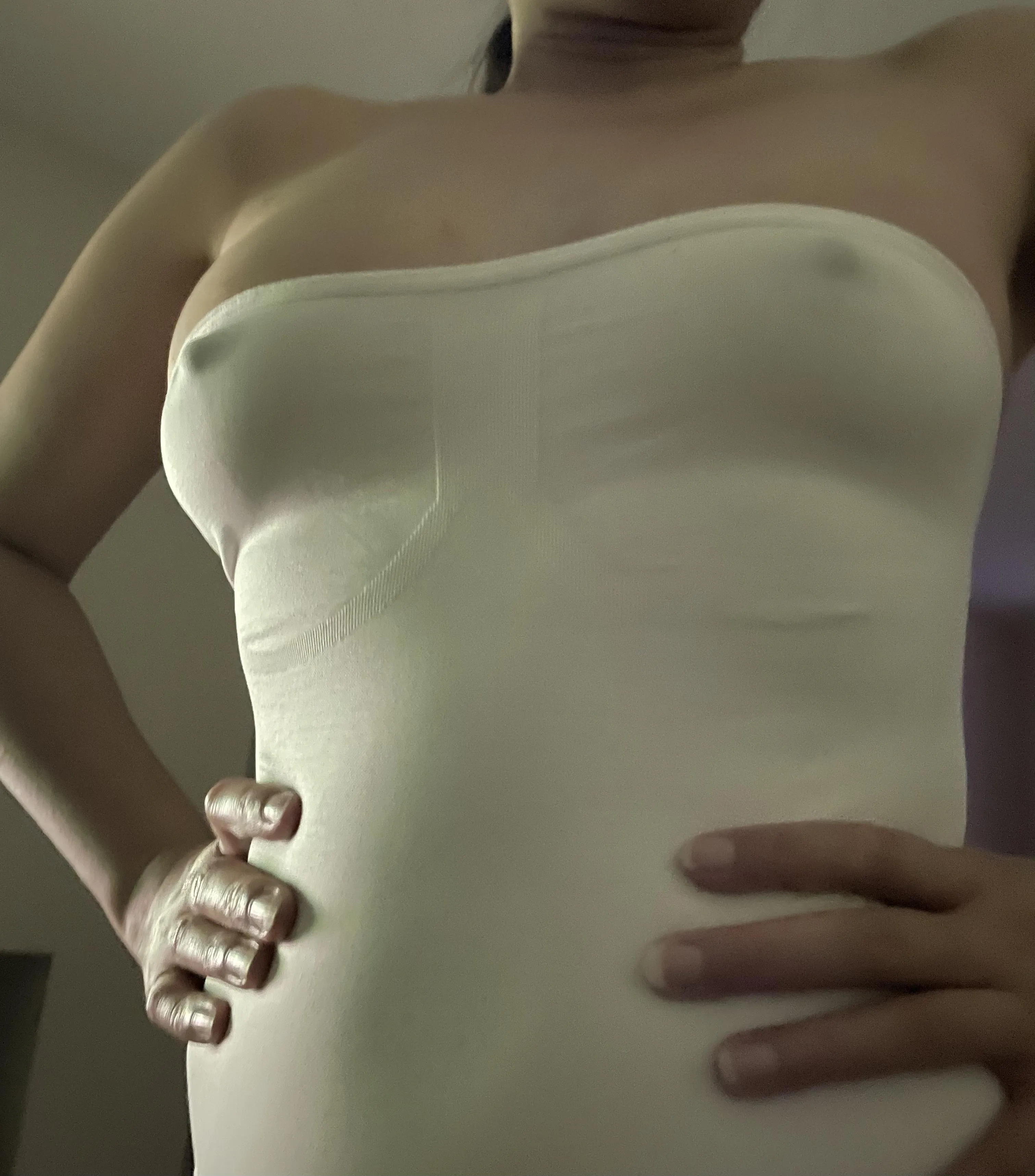 Is there anything sticking out from my top