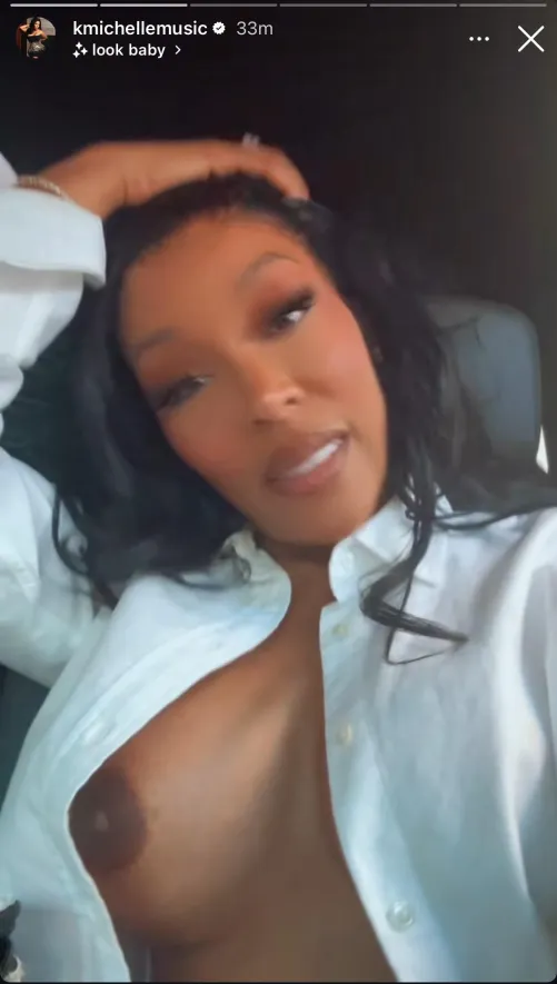 K Michelle at it again…