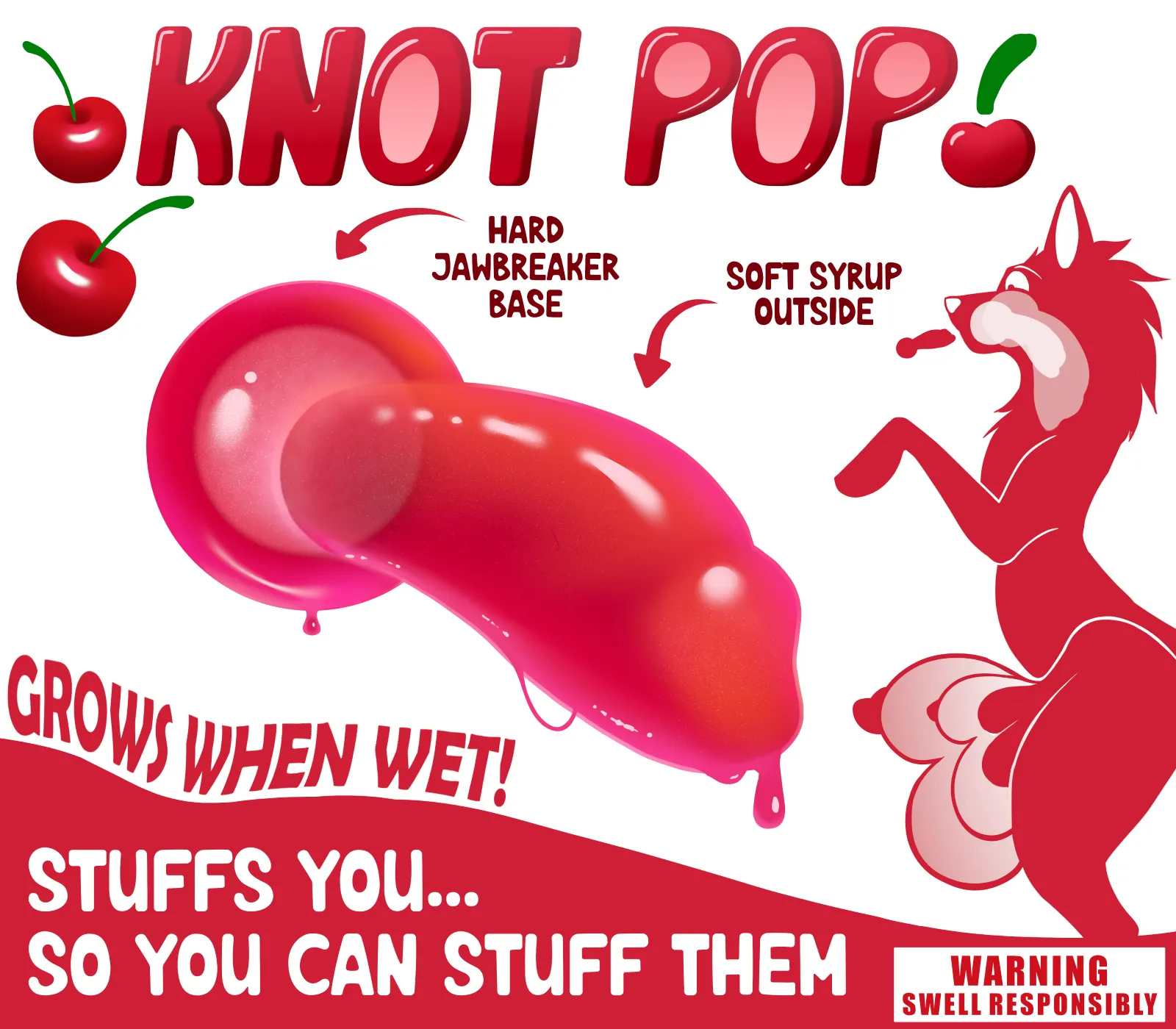 KNOT POP CANDY 🍒 [M] (FoxinuhhBox)