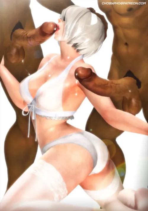 Lingerie 2B surrounded by BBC (CHOBIxPHO)