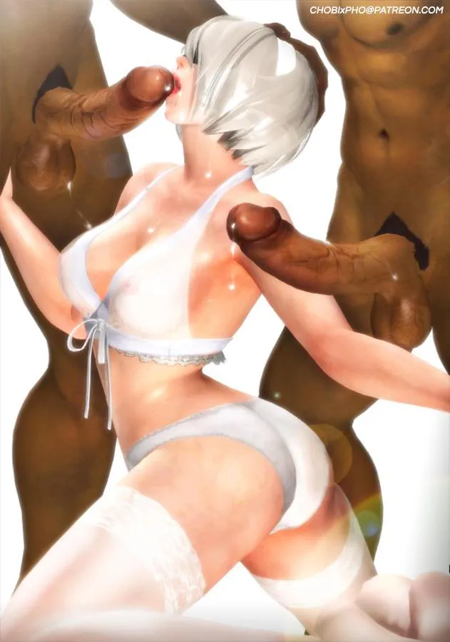 Lingerie 2B surrounded by BBC (CHOBIxPHO)