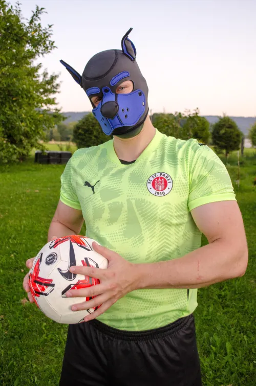 Puppies love balls ⚽️