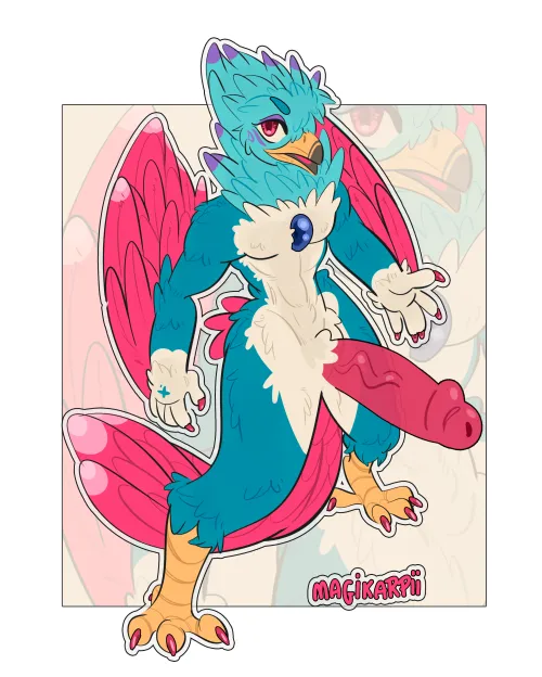 Reinforced wings to carry so much weight haha (magikarpii)