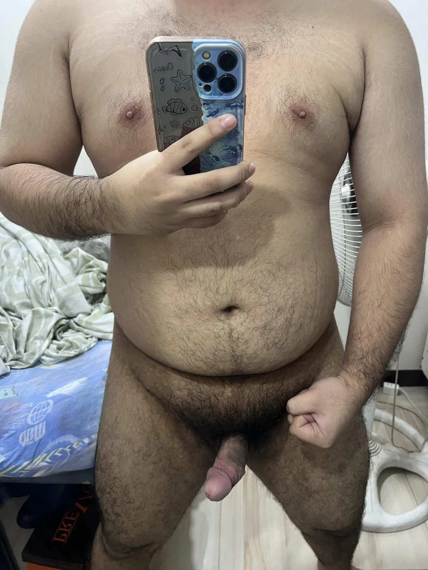 Show some appreciation for my hairy brown cock?