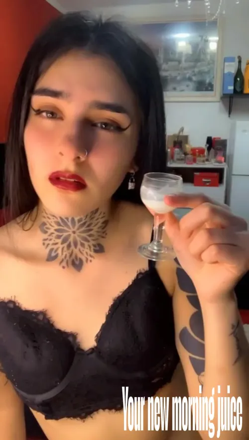 Today's task? Make you eat your pathetic semen.