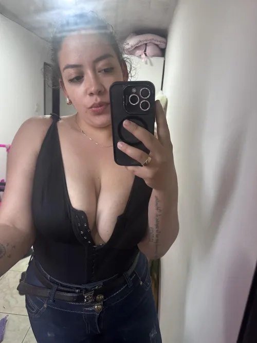 wearing tight jeans today