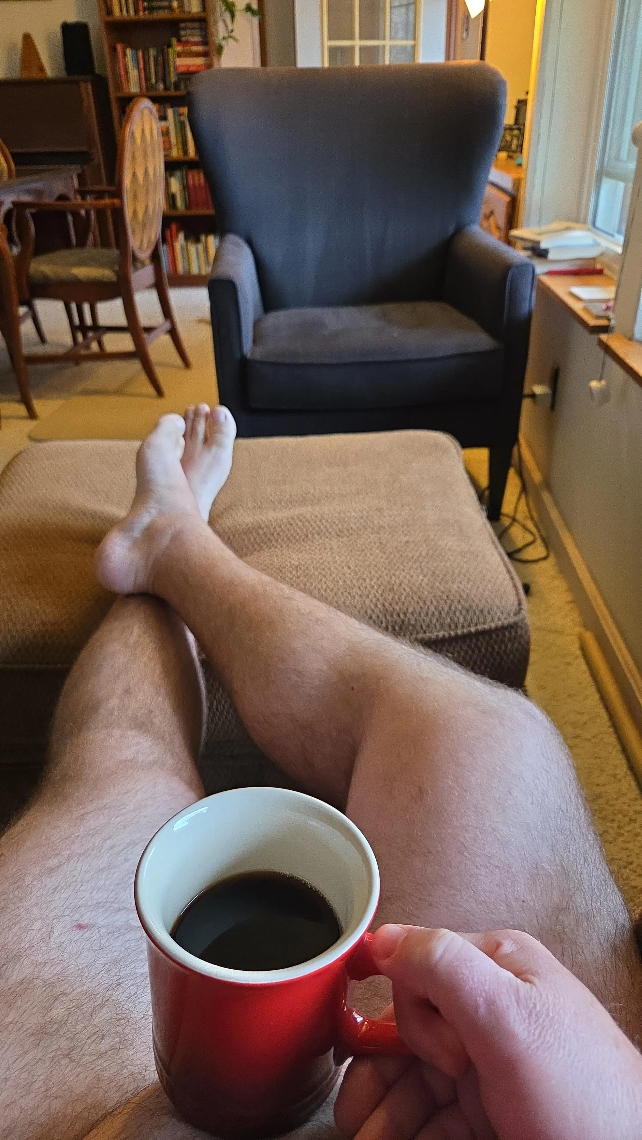 Care to join me and my [wpc] this morning?