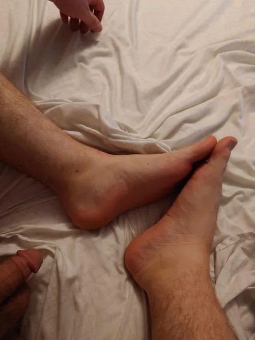 My feet - and maybe something else is hiding ;)