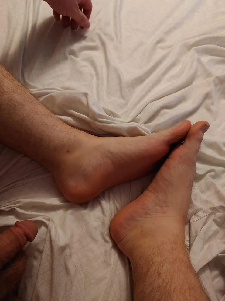 My feet - and maybe something else is hiding ;)