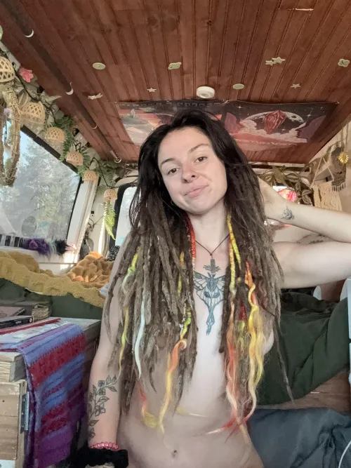 Photoshoot in my van this morning :)