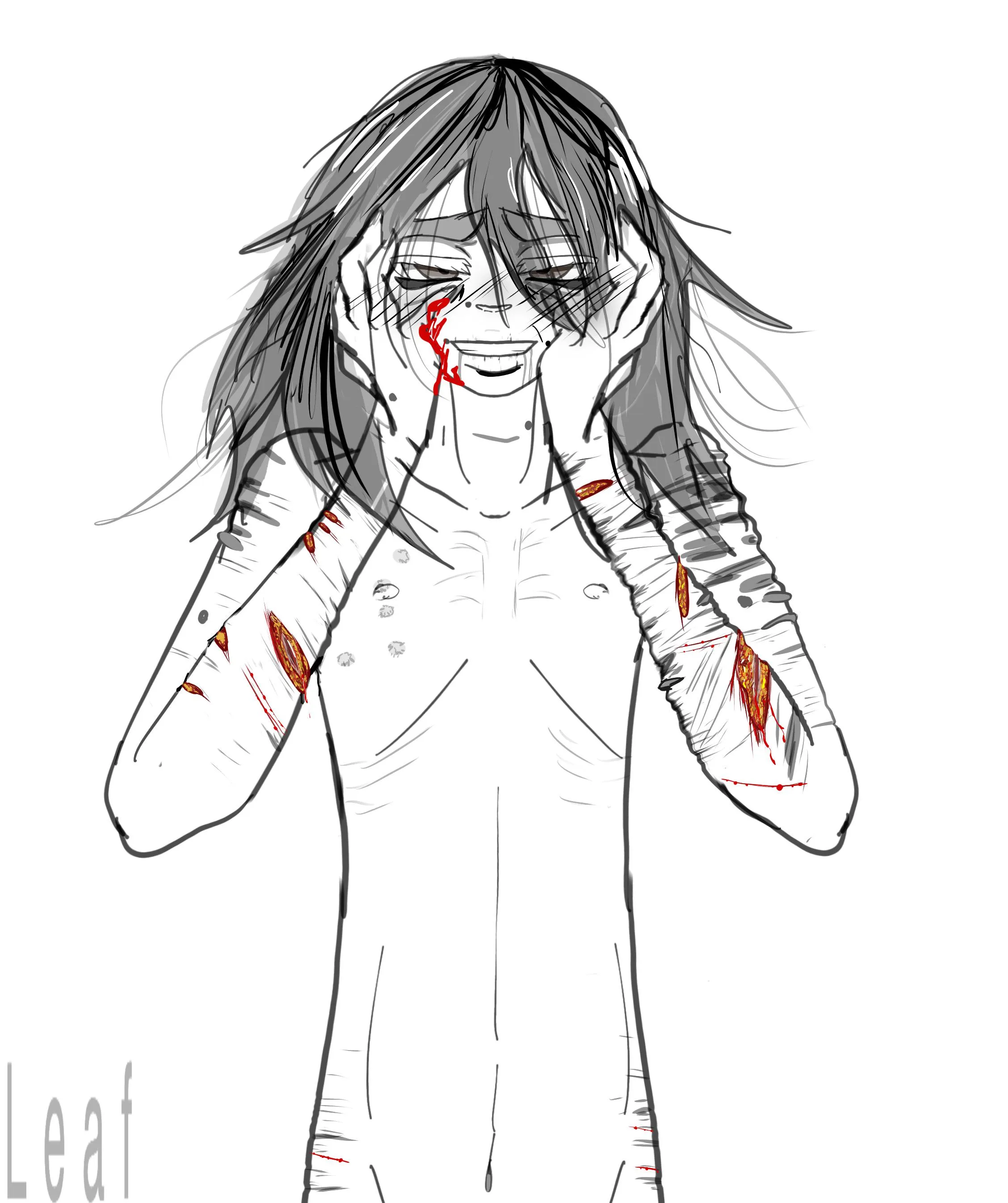 Simon cutting session