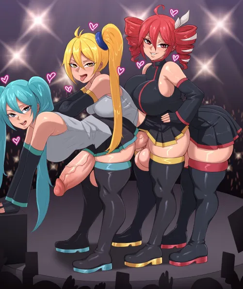 Triple Baka Threesome!