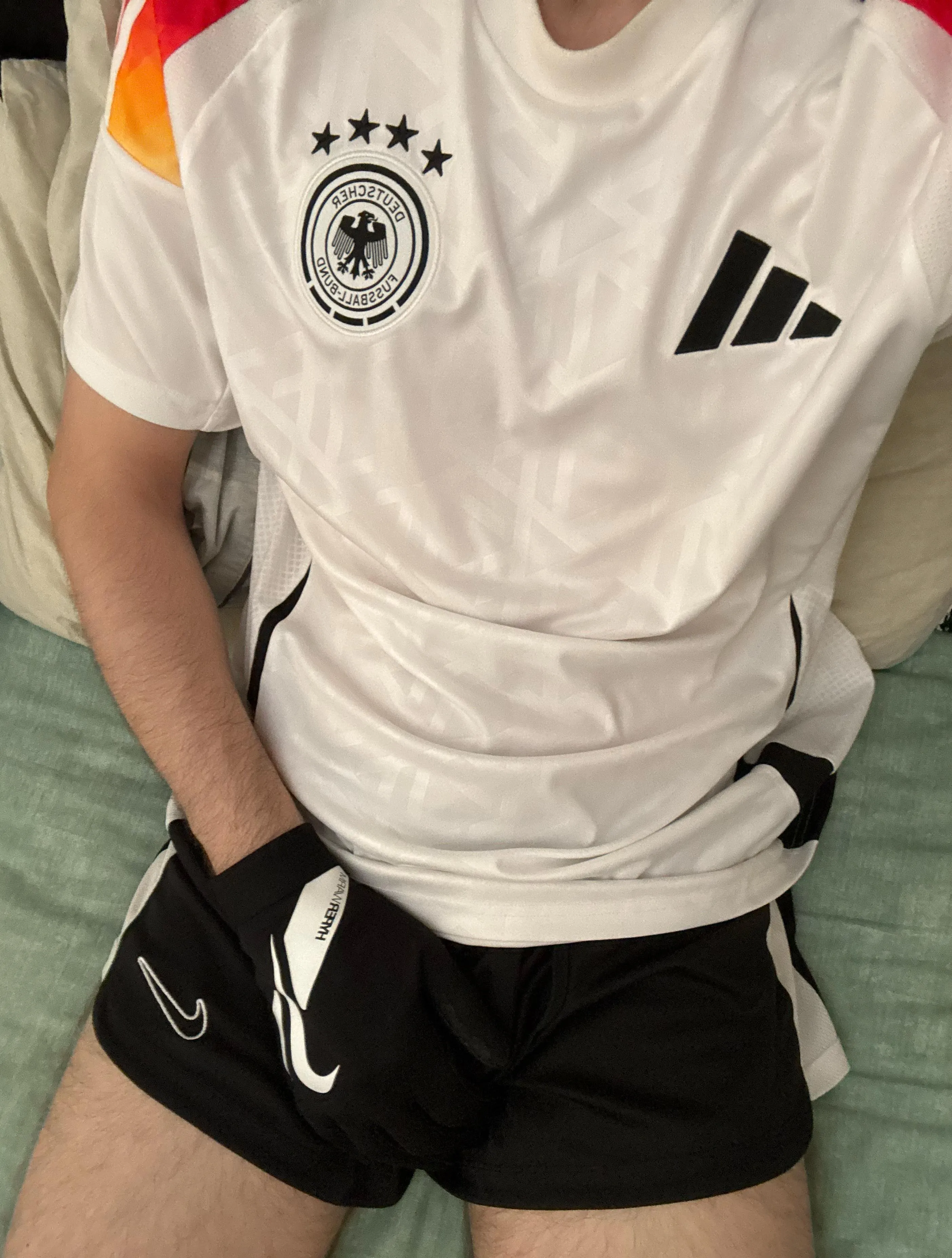 Wearing a nice mix today