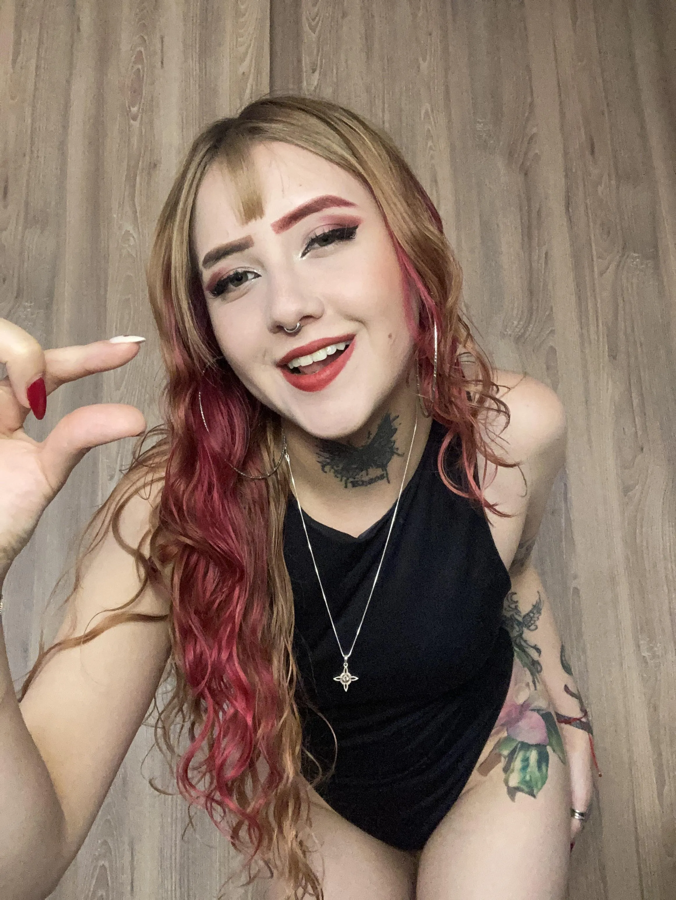 With a dick as small as yours, you'll just watch your friend fuck me