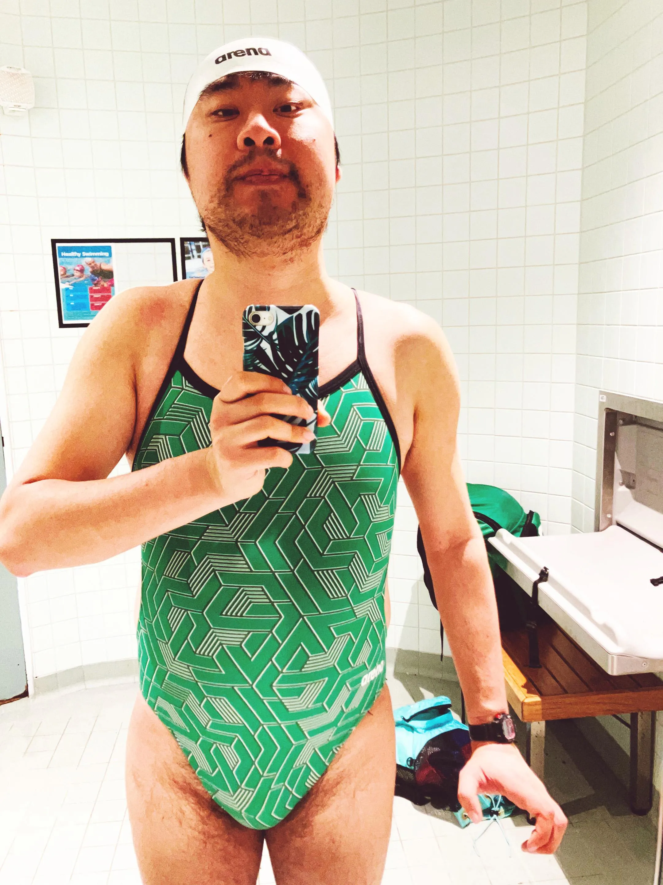 16/08/2025 🟢🩱 Green Arena Swimsuit!