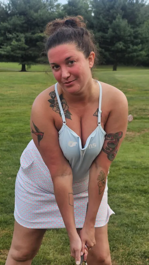 69 yards...what club you hitting with?