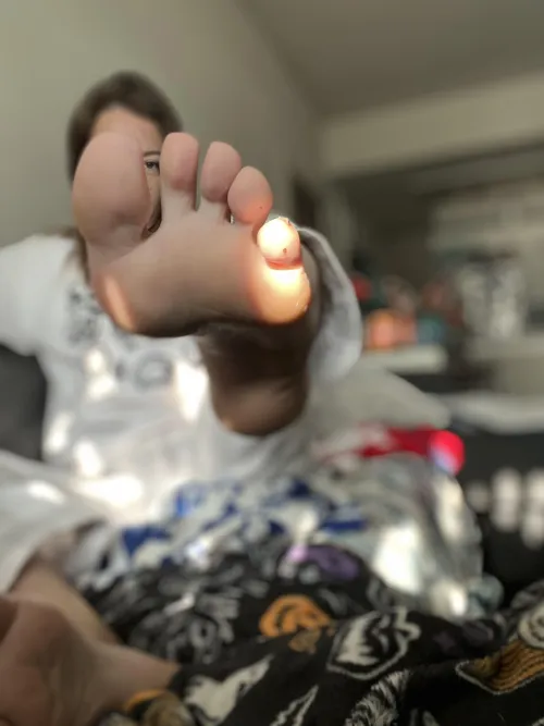 A little Texas sun on this little piggy, soft soles await you