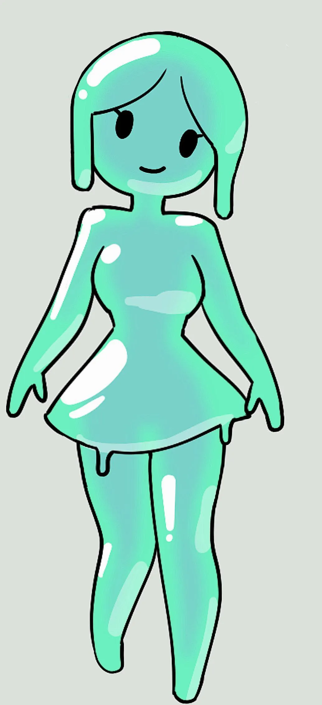A Slime Girl lovely big sister