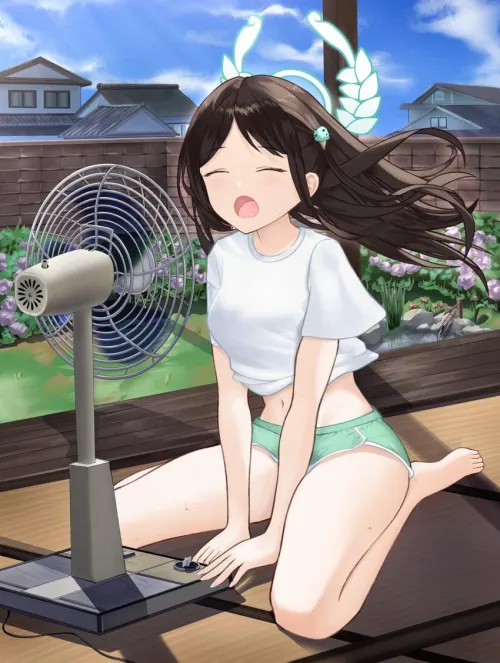 Airi Trying to Beat the Heat [Blue Archive]