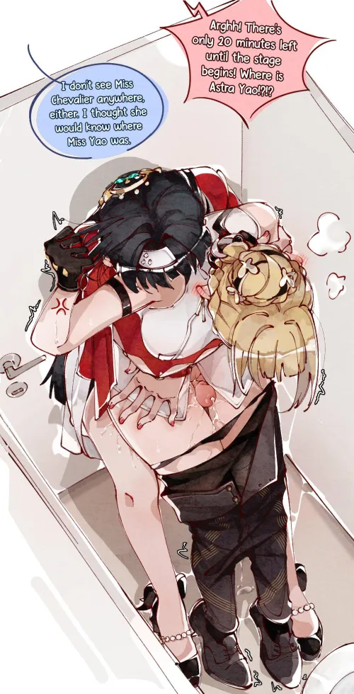 bathroom thigh sex (par sato) [zenless zone zero]