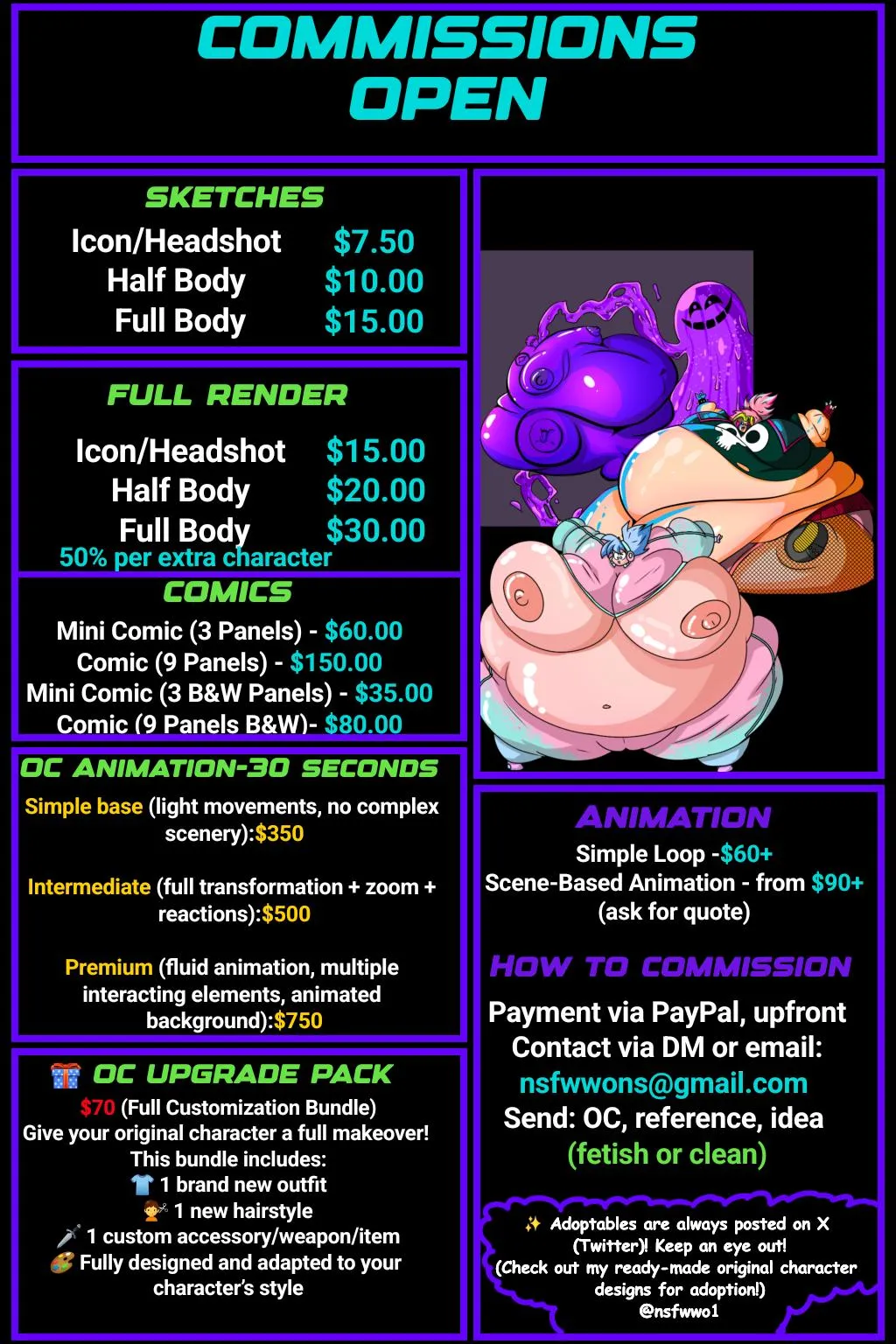Commissions Open :3