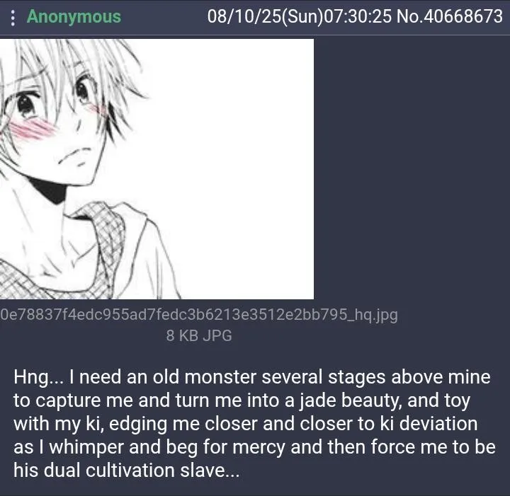 Cultivatior tempted by the demonic path